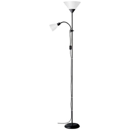 Brilliant SPARI 4 Staande lamp - E27 - Zwart-Wit - 180cm hoog
