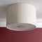 Brilliant Teddy - Plafondlamp - E27 max 1x25W - Teddystof - Beige