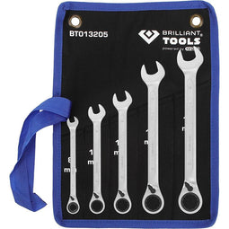Brilliant Tools BT013205 Ratel-ringsleutelset 1 stuk(s)