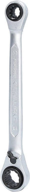Brilliant Tools BT013901 Dubbele ratelringsleutel Sleutelbreedte (metrisch) (alleen voor ADT) 10 - 19 mm