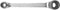 Brilliant Tools BT013901 Dubbele ratelringsleutel Sleutelbreedte (metrisch) (alleen voor ADT) 10 - 19 mm