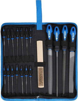 Brilliant Tools BT103030 Vijlen set met vijlenborstel, 19-delig 1 stuk(s)