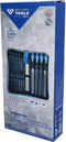 Brilliant Tools BT103030 Vijlen set met vijlenborstel, 19-delig 1 stuk(s)