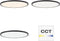 Brilliant Tuco - Plafondlamp - LED 38W 3000K-6500K - Zwart/Wit