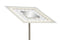 BRILONER - AGILED - LED vloerlamp, 24 W, 2700 lm, IP20, mat-nikkel, metaal-glas, dimbaar, met afstandsbediening, 28 x 28 x 180 cm