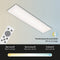 BRILONER - Colour - LED-paneel - plafondlamp - ultraplat design - incl. afstandsbediening - CCT kleurtemperatuurregeling - RGB-kleurwisselregeling - traploos dimbaar via afstandsbediening - IP20 - 24W