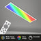 BRILONER - Colour - LED-paneel - plafondlamp - ultraplat design - incl. afstandsbediening - CCT kleurtemperatuurregeling - RGB-kleurwisselregeling - traploos dimbaar via afstandsbediening - IP20 - 24W