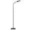 Briloner Leuchten OFFICE STEP Bureaulamp Staande lamp - 8W-Dimbaar-warm tot koud wit licht-Zwart