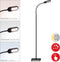 Briloner Leuchten OFFICE STEP Bureaulamp Staande lamp - 8W-Dimbaar-warm tot koud wit licht-Zwart