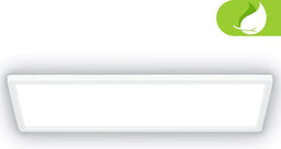 Briloner Tava A - LED Plafondlamp - 7550016 - EEK A - 50.000h licht - Indirect licht - Vlak - Neutraal wit licht - 58 x 20 x 3 cm - Wit