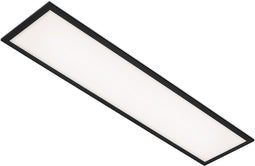 Briloner Verlichting - LED-paneel, LED-plafondlamp, plafondlamp 22 Watt, 2.200 lumen, 4.000 Kelvin, wit-zwart