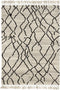 Brink en Campman - Arabiska Diamant 63101 Vloerkleed - 140x200 - Rechthoek - Berber,Laagpolig Tapijt - Modern - Grijs, Zwart