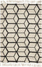 Brink en Campman - Arabiska Geometrisk 63301 Vloerkleed - 250x350 - Rechthoek - Laagpolig Tapijt - Modern - Beige, Zwart