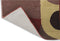 Brink en Campman - Brink en Campman Decor Cosmo Red Pale Green 095203 Vloerkleed - 140x200 - Rechthoek - Laagpolig Tapijt - Modern - Meerkleurig
