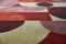 Brink en Campman - Brink en Campman Decor Cosmo Red Pale Green 095203 Vloerkleed - 140x200 - Rechthoek - Laagpolig Tapijt - Modern - Meerkleurig