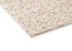 Brink en Campman - Brink en Campman Pebble Natural Sand Vloerkleed - 170x240 - Rechthoek - Hoogpolig Tapijt - Modern - Beige, Meerkleurig