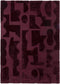 Brink en Campman - Brink en Campman Twinset Mural Burgundy 121100 Vloerkleed - 170x240 - Rechthoek - Laagpolig Tapijt - Modern - Rood