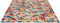 Brink en Campman - Estella Tetris 89605 Vloerkleed - 140x200 - Rechthoek - Kinder,Laagpolig Tapijt - Modern - Meerkleurig