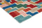 Brink en Campman - Estella Tetris 89605 Vloerkleed - 200x280 - Rechthoek - Kinder,Laagpolig Tapijt - Modern - Meerkleurig