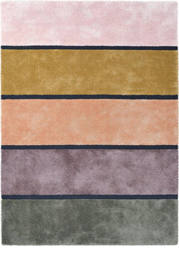 Brink en Campman - Twinset Divina 13406 Vloerkleed - 170x240 - Rechthoek - Laagpolig Tapijt - Modern - Meerkleurig