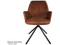 Brinker 2x Pluma Fauteuil - 55x88 cm