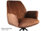 Brinker 2x Pluma Fauteuil - 55x88 cm