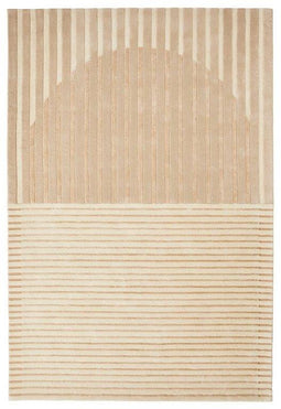 Brinker Carpets Vloerkleed Fano – Wit & Beige – 170x230