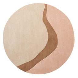Brinker Carpets Vloerkleed Organix – Blush – Ø 200