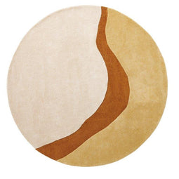 Brinker Carpets Vloerkleed Organix – Goud – Ø 200