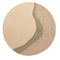 Brinker Carpets Vloerkleed Organix - Khaki - Ø 200