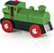 BRIO Groene locomotief op batterijen - 33595