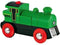 BRIO Groene locomotief op batterijen - 33595