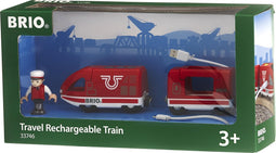 BRIO Oplaadbare rode passagierstrein met USB kabel - 33746