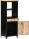 vidaXL - Hoge - kast - 45x32x110 - cm - massief - mangohout