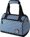 Brisby 4 Laags Geïsoleerde Koeltas - Lunchtas 10 Liter - Zigzag Blauw