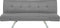BRISTOL II - Slaapbank 3-zits - Grijs - Polyester