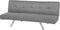 BRISTOL II - Slaapbank 3-zits - Grijs - Polyester