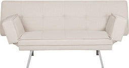 BRISTOL - Slaapbank 3-zits - Beige - Polyester