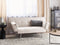 BRISTOL - Slaapbank 3-zits - Beige - Polyester