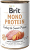 Brit Blik Care Mono Protein 400 g - Hondenvoer - Kalkoen&Bataat