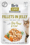 Brit Care Cat Fine Trout & Cod in Jelly Dorsch Horn 85g