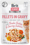 BRIT Care Filets in Gravy kalkoen en zalm in saus - nat kattenvoer - 85 g