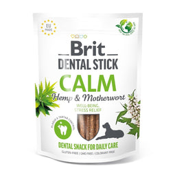 BRIT Dental Stick Calm Hemp & Materwort - dog treat - 251 g