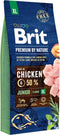 Brit Premium by Nature hondenvoer Junior XL 15 kg - Hond
