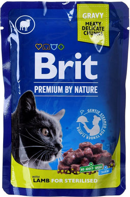 Brit Premium By Nature Lamsvlees voor Gesteriliseerd 100g