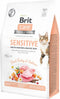 Brit Sensitive Healthy Digestion & Delicate Taste - Kattenvoer - Kalkoen Zalm 400 g