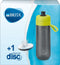 Brita ACTIVE Drinkfles 0,6L Groen - Inclusief MicroDisc Filter, BPA-vrij