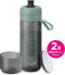 Brita ACTIVE Drinkfles 0,6L Groen - Inclusief MicroDisc Filter, BPA-vrij