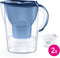 Brita Marella Waterfilterkan Blauw 2.4L - 2 MAXTRA PRO AIO Filters