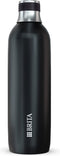 Brita SodaTRIO RVS Fles – Zwart – Groot – 1-Pack